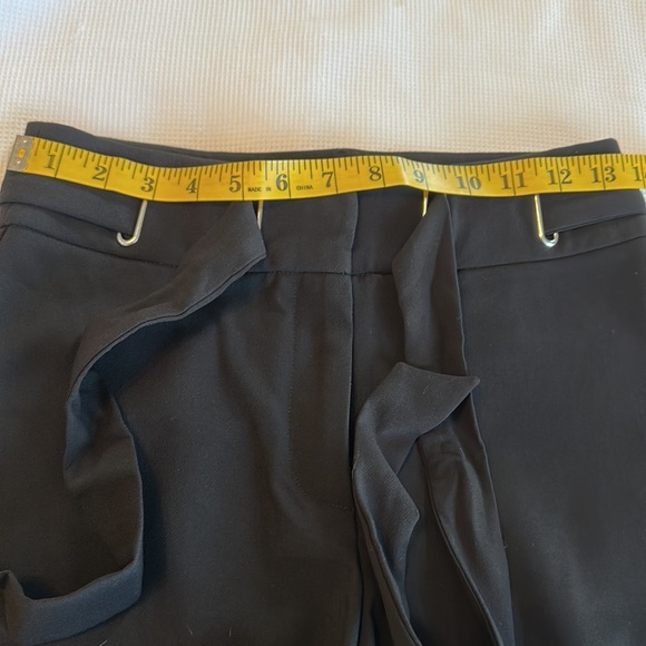 Bebe Stretch Twill Grommet Shorts Black Size 0 - Picture 8 of 14